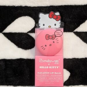 The Creme Shop Hello Kitty Pink Macaron Lip Balm Icing On The Cake - New In Box